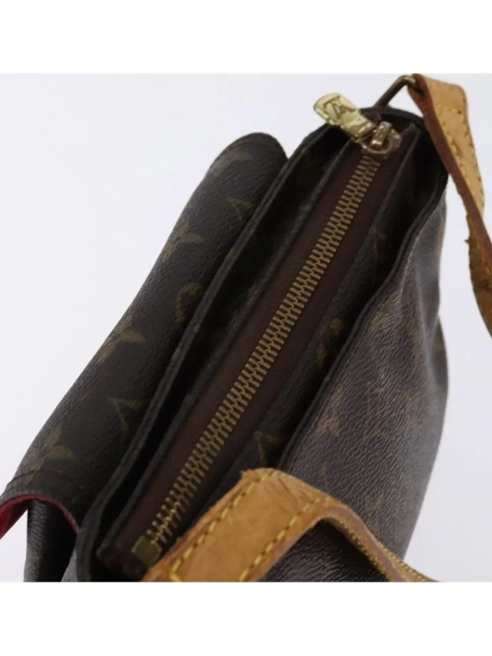 Authentic LOUIS VUITTON Monogram Viva Cite PM Shoulder Bag M51165 LV